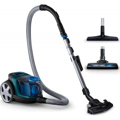 Philips PowerPro Compact FC 9334/09  Ηλεκτρική Σκούπα 900 watt με Κάδο black