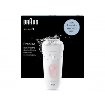 Braun Silk-epil 5 SE5-000 Wet & Dry epilator white pink
