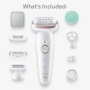 Braun Silk-epil Series 9 SES9-080 SkinSpa Αποτριχωτική Μηχανή white gold