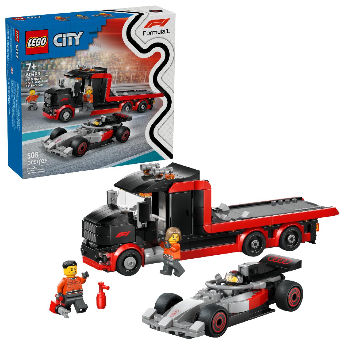 LEGO® City F1 Display Truck With AUDI F1 Race Car (60493)