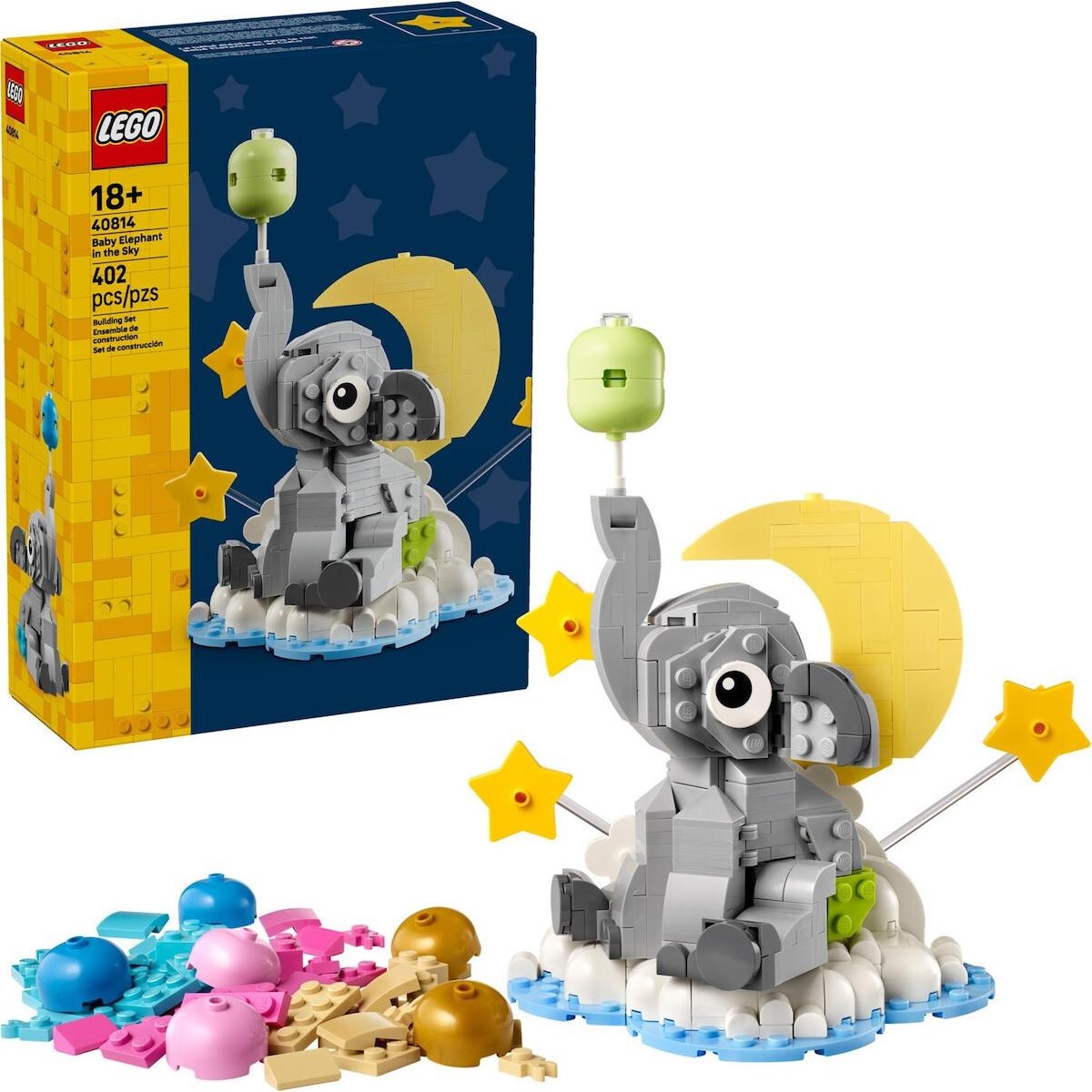 LEGO® Baby Elephant In The Sky(40814) LEGO® Baby Elephant In The Sky(40814)
