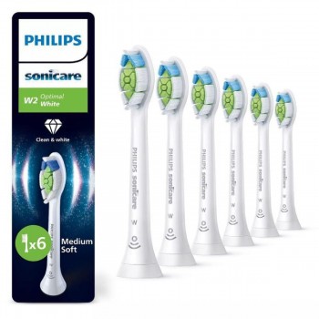 Philips Sonicare Optimal white Standard Ανταλλακτικά Οδοντόβουρτσας 6τμχ (HX6066/87) Philips Sonicare Optimal white Standard Ανταλλακτικά Οδοντόβουρτσας 6τμχ (HX6066/87)