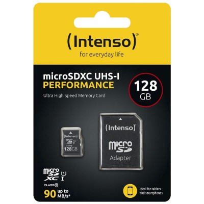 Intenso microSD-Card Class10 UHS-I 128GB (3424491) Intenso microSD-Card Class10 UHS-I 128GB (3424491)