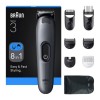 Braun All-in-one Series 3 AIO3540 8-in-1 Multigroom, Hair, Beard Trimmer Black