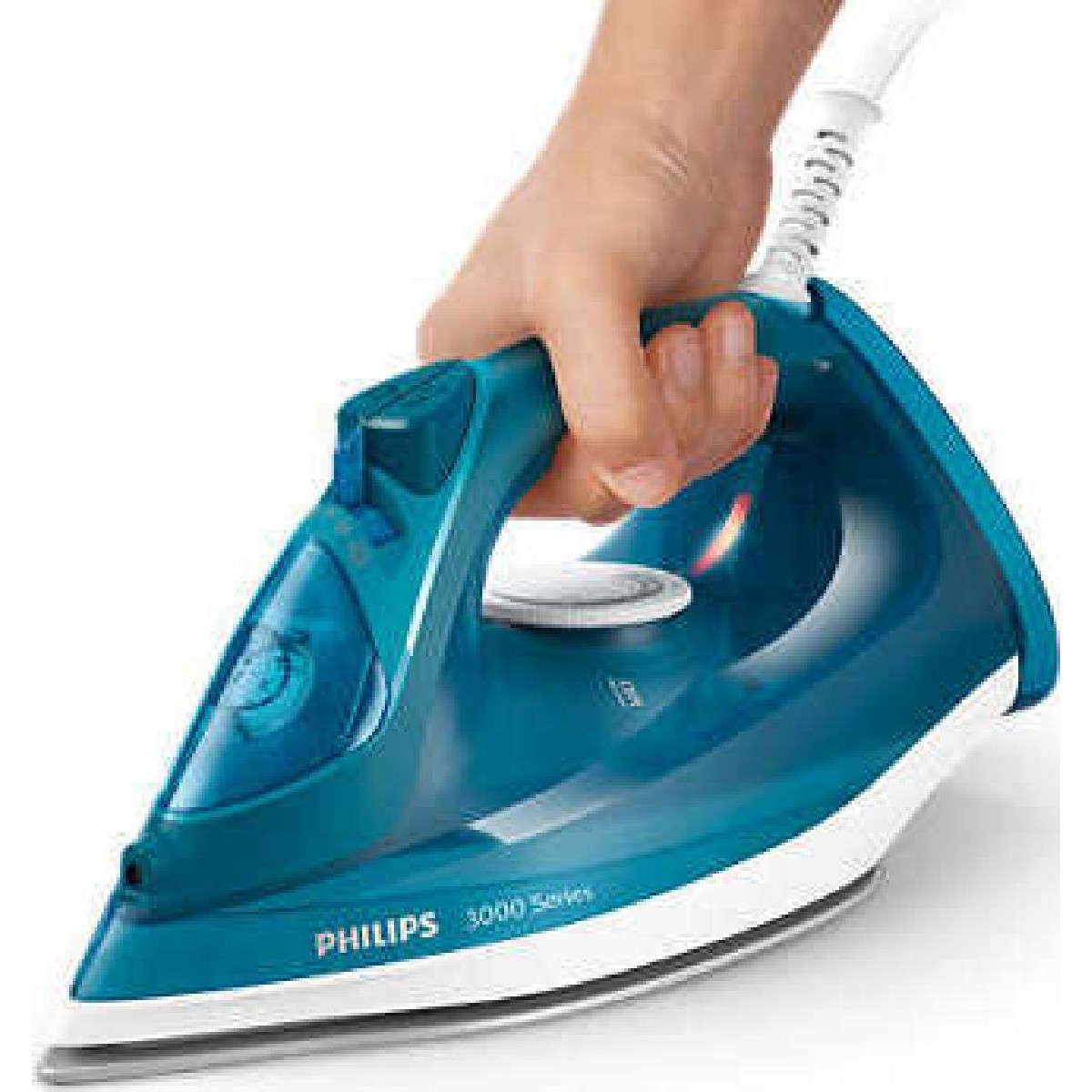 Philips DST3040/70 Steam iron 2600 watt white blue Philips DST3040/70 Steam iron 2600 watt white blue
