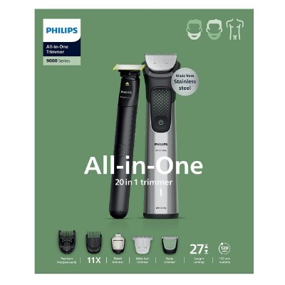 Philips All-in-One Trimmer 9000 Series MG9557/15 20-in-1 Trimmer premium σετ ανδρικής περιποίησης Philips All-in-One Trimmer 9000 Series MG9557/15 20-in-1 Trimmer premium σετ ανδρικής περιποίησης