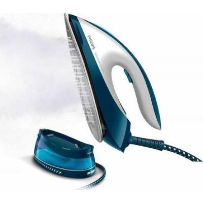 Philips GC7840/20 Σύστημα Σιδερώματος Πίεσης 6.5bar με Δοχείο 1.5lt blue white Philips GC7840/20 Σύστημα Σιδερώματος Πίεσης 6.5bar με Δοχείο 1.5lt blue white