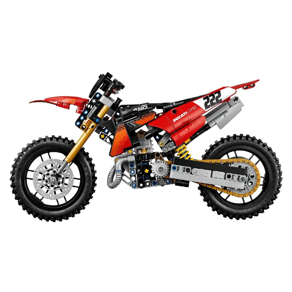LEGO® Technic Ducati Desmo450 MX Factory Motorcycle (42238)