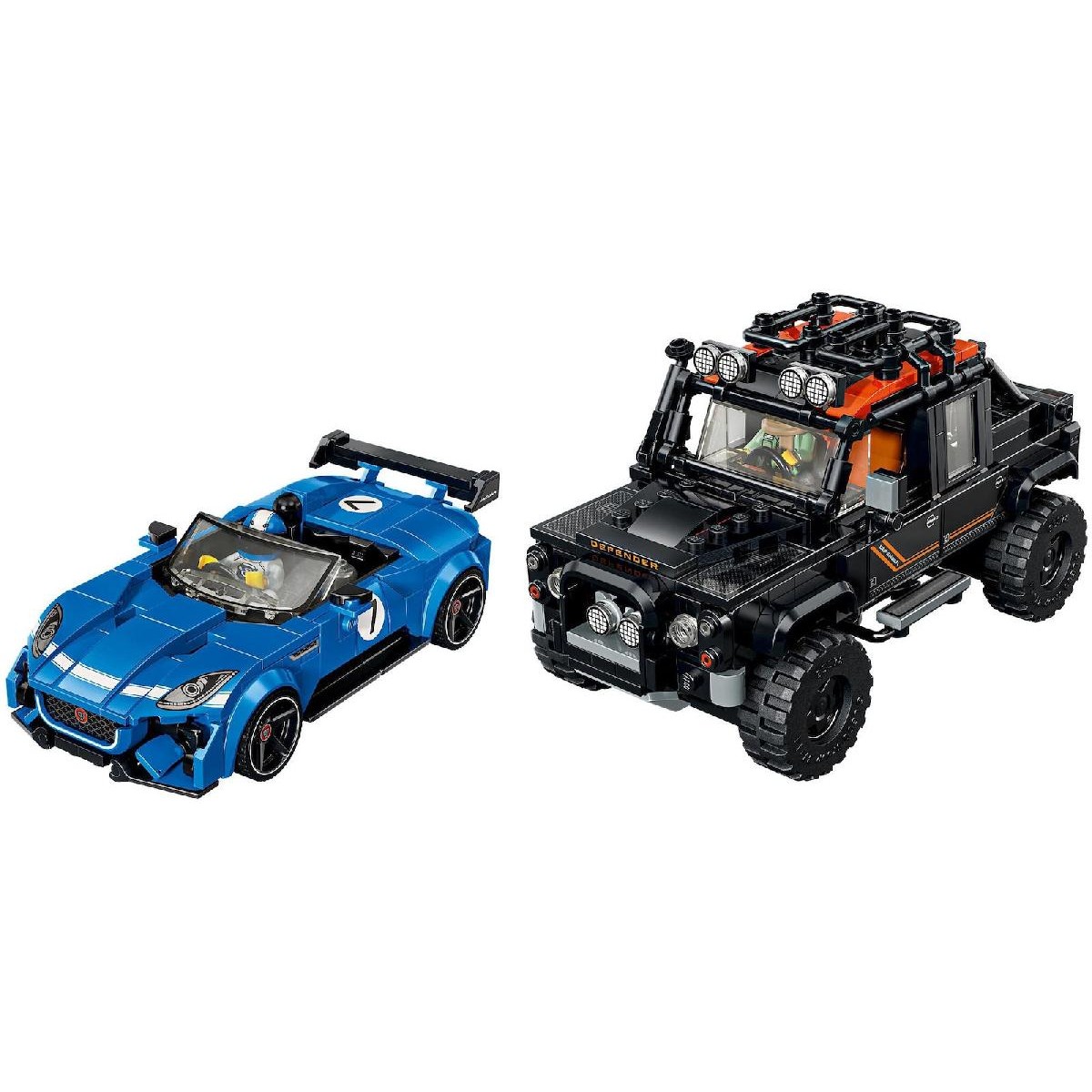 LEGO® Speed Champions Jaguar Project 7 & Land Rover Defender (77264) LEGO® Speed Champions Jaguar Project 7 & Land Rover Defender (77264)