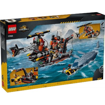 LEGO® Jurassic World Mosasaurus Dinosaur Boat Attack (77983) LEGO® Jurassic World Mosasaurus Dinosaur Boat Attack (77983)