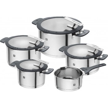 Zwilling Simplify Σετ Κατσαρόλες Ανοξείδωτο Ατσάλι 5 Τεμαχίων (66870-005-0)