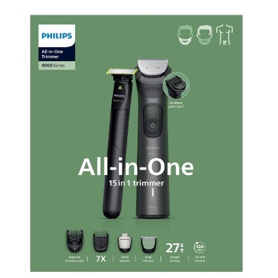 Philips MG9531/15 Series 9000 Multigroom All-in-one trimmer 15 σε 1 με OneBlade, BeardSense Philips MG9531/15 Series 9000 Multigroom All-in-one trimmer 15 σε 1 με OneBlade, BeardSense