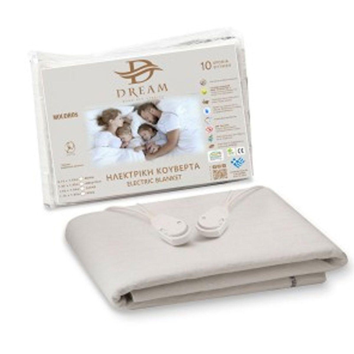 Dream Moudros 920005 Μονό Ηλεκτρικό Υπόστρωμα Λευκό 60W 75x155 (Ελληνικής Κατασκευής-10ετή εγγύηση) Dream Moudros 920005 Μονό Ηλεκτρικό Υπόστρωμα Λευκό 60W 75x155 (Ελληνικής Κατασκευής-10ετή εγγύηση)