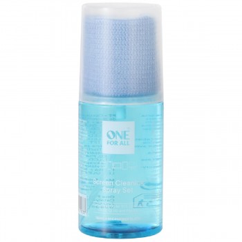 One for All CS4012 screen cleaning Set 120ml Spray for TFT.LCD,LED,OLED.QLED and plasma