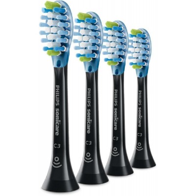 Philips HX9044/88 Sonicare Premium Plaque Defense black 4τμχ