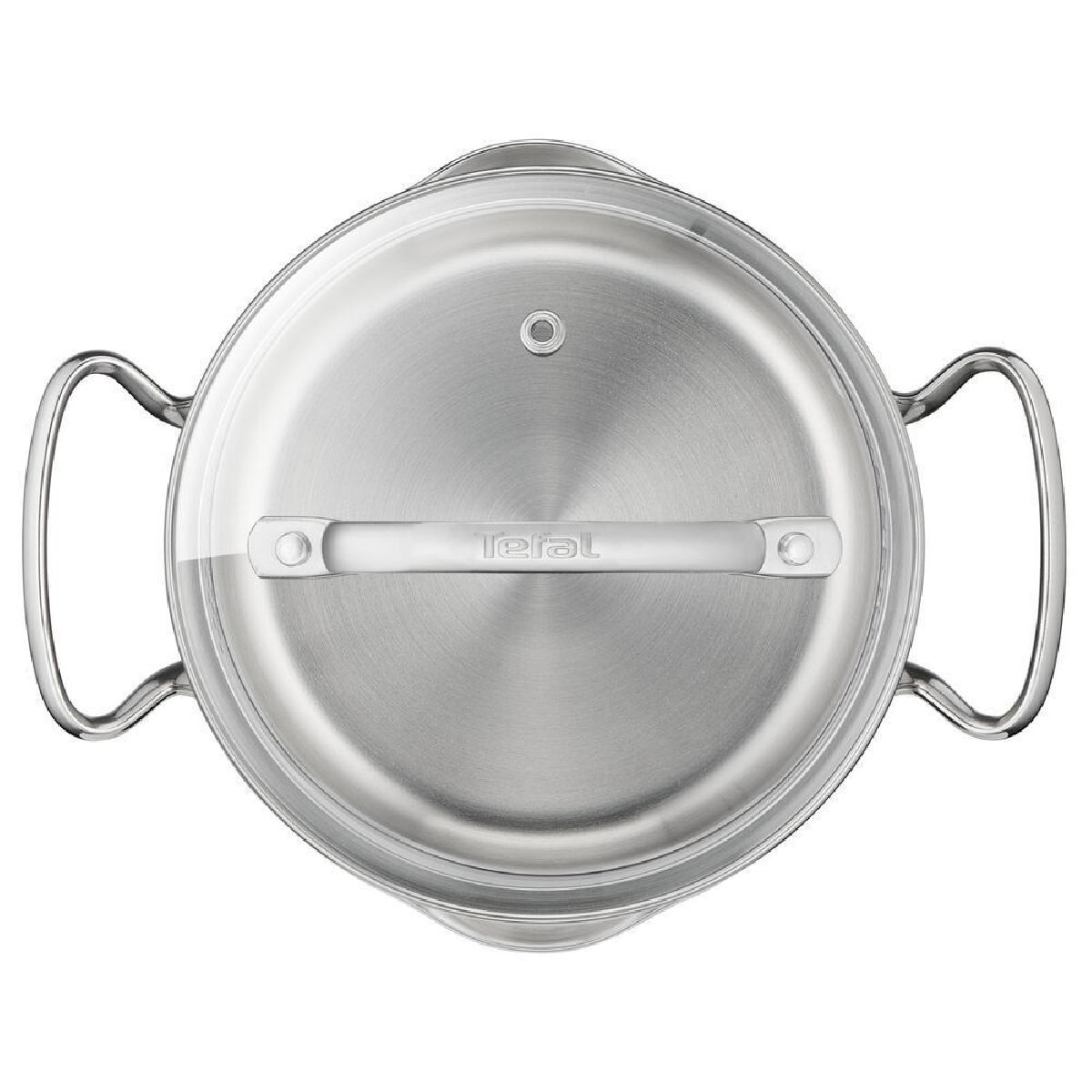 Tefal Duetto+ G719S735 Σετ Κατσαρολών 7τμχ Ανοξείδωτες με Γυάλινα Καπάκια Tefal Duetto+ G719S735 Σετ Κατσαρολών 7τμχ Ανοξείδωτες με Γυάλινα Καπάκια