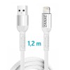 Zanae καλώδιο USB A σε Apple Lightning 1.2m Λευκό 2A Zanae καλώδιο USB A σε Apple Lightning 1.2m Λευκό 2A
