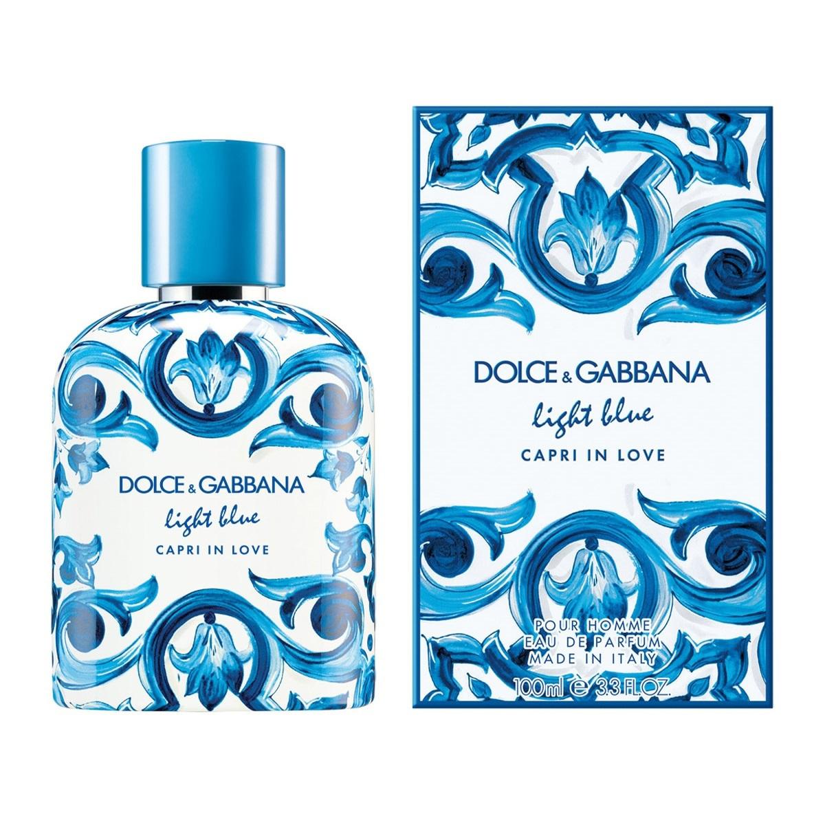 Dolce & Gabbana Light Blue Capri In Love Pour Homme Eau de Parfum 100ml Dolce & Gabbana Light Blue Capri In Love Pour Homme Eau de Parfum 100ml