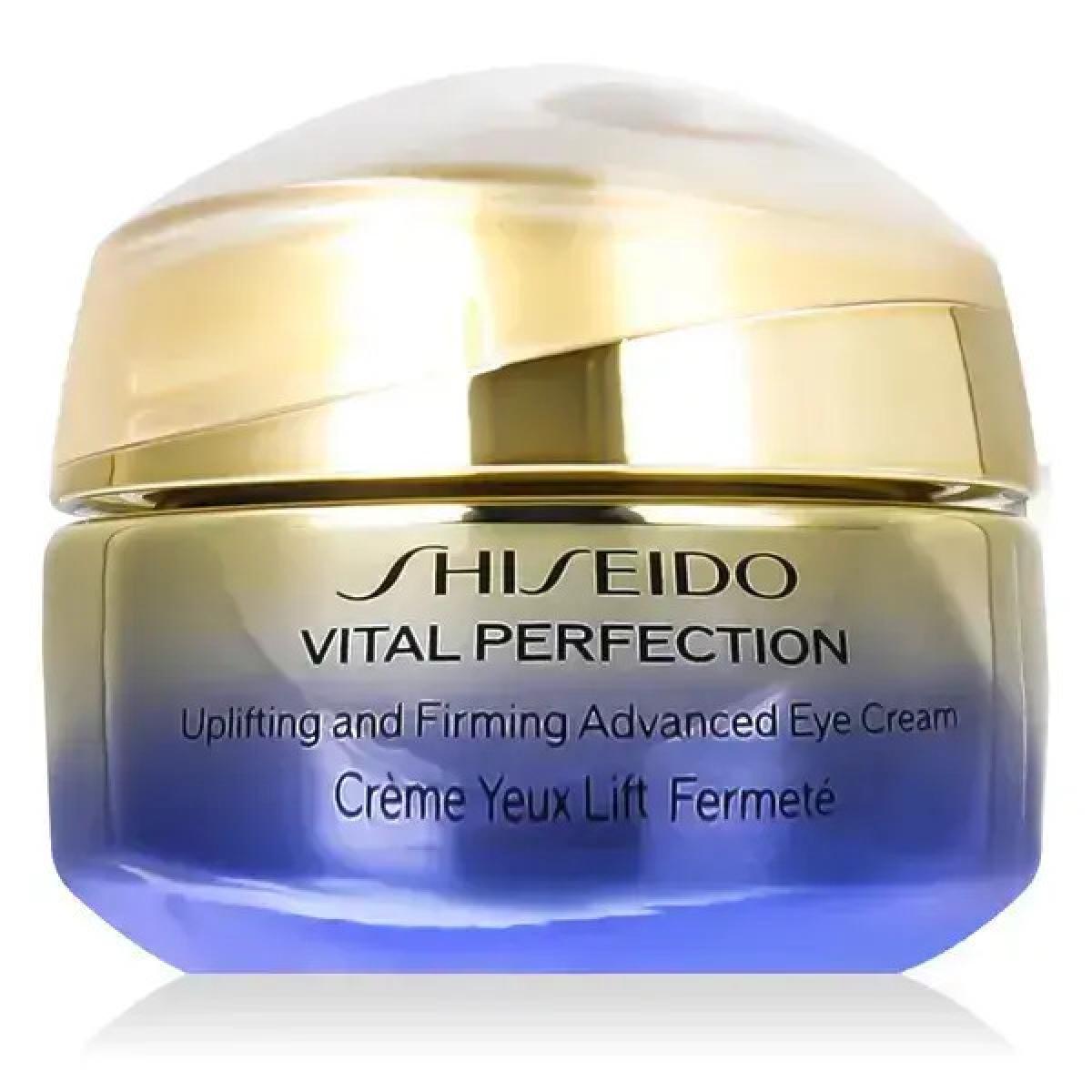 Shiseido Vital Perfection Uplifting and Firming Advanced Eye Cream 15ml Αντιγηραντική Κρέμα Ματιών