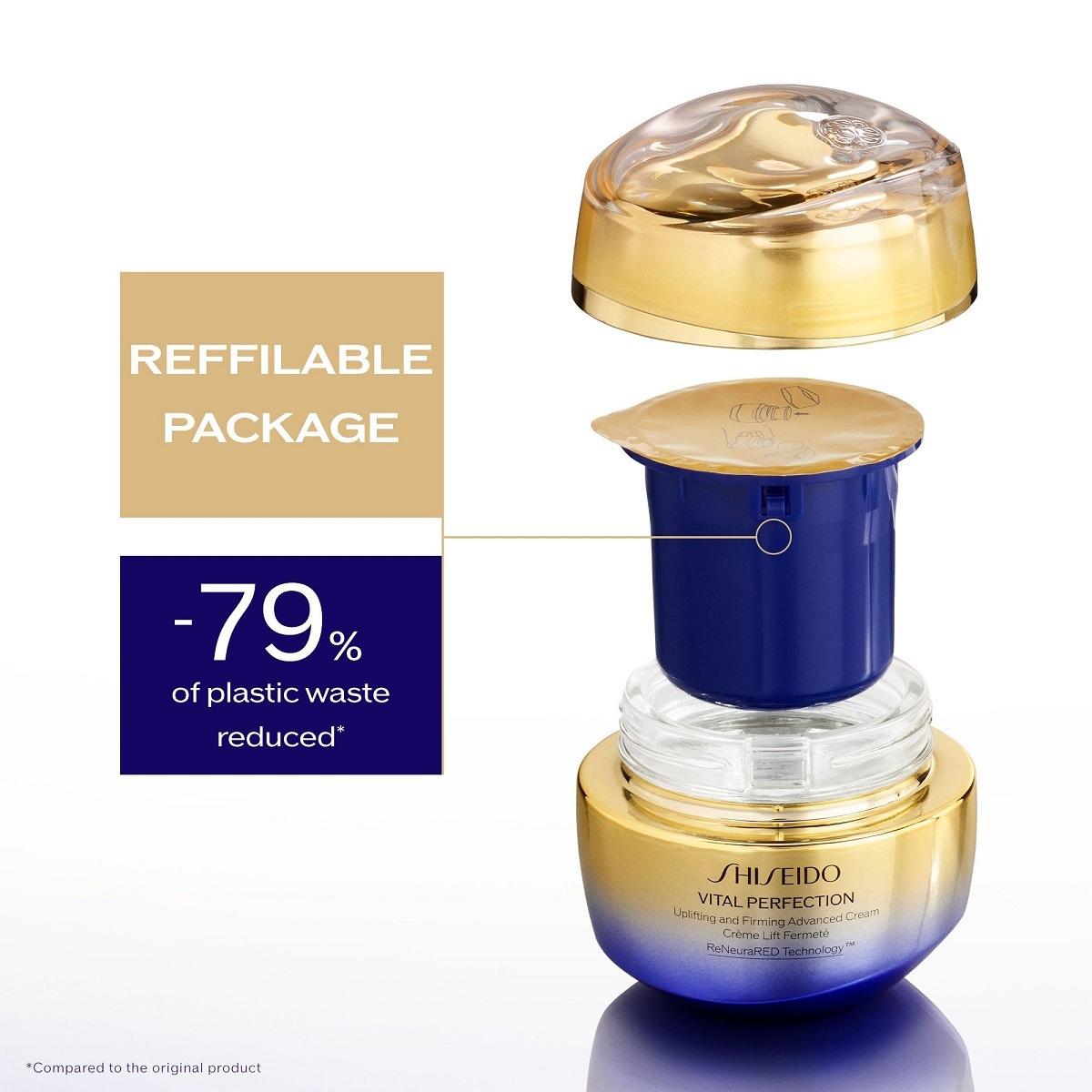 Shiseido Vital Perfection Uplifting And Firming Advanced Enriched Cream 50ml Αντιγηραντική Κρέμα Προσώπου