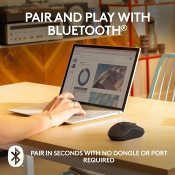 Logitech M240 Silent Ασύρματο Bluetooth Ποντίκι Graphite Logitech M240 Silent Ασύρματο Bluetooth Ποντίκι Graphite