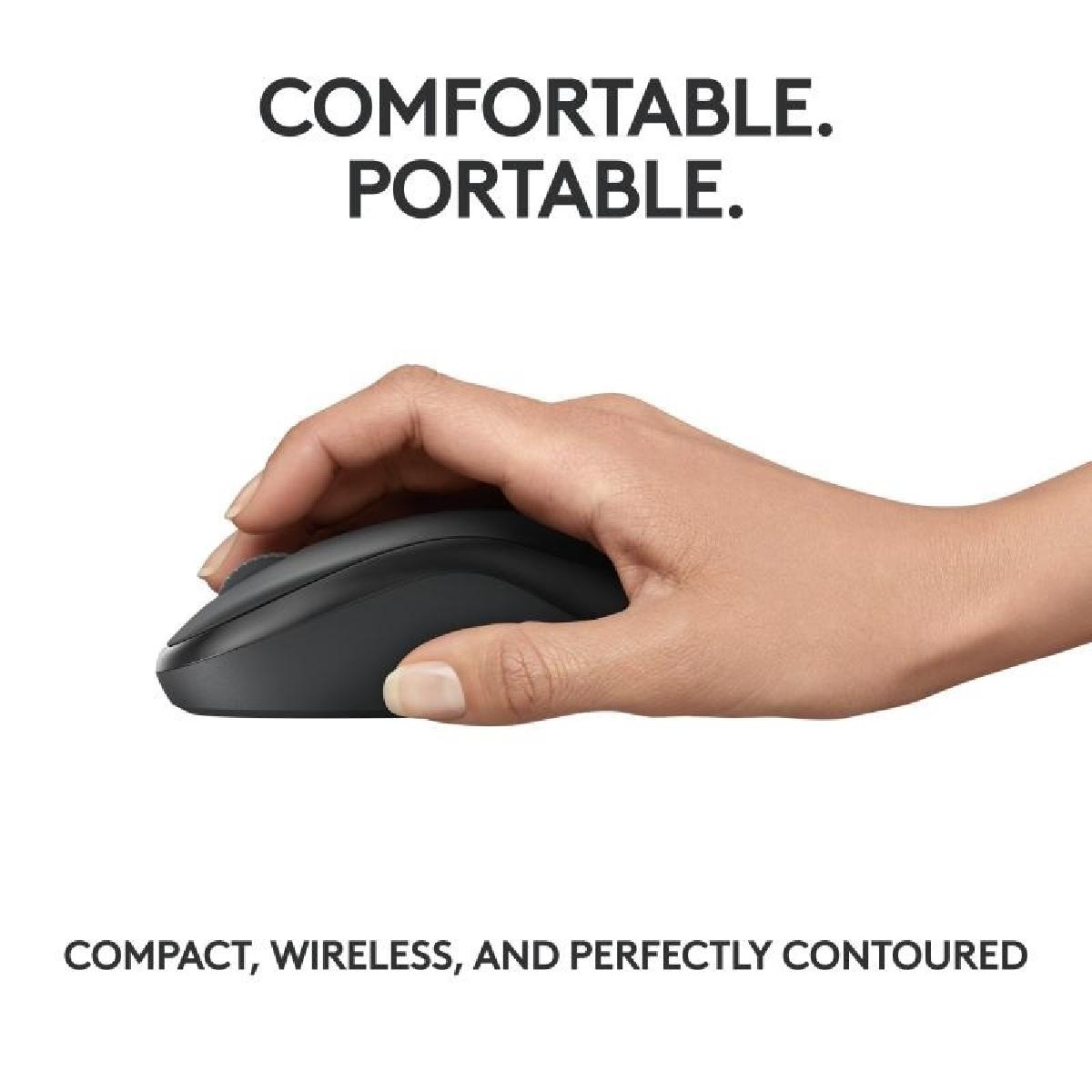 Logitech M240 Silent Ασύρματο Bluetooth Ποντίκι Graphite