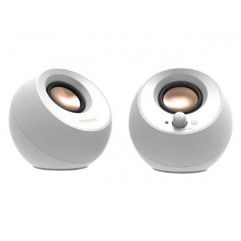 Creative Pebble V3 Ηχεία Υπολογιστή 2.0 με Bluetooth 8 watt white