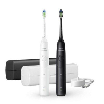 Philips Sonicare 5500 Series Ηλεκτρικές Οδοντόβουρτσες Black & White (HX7119/02)