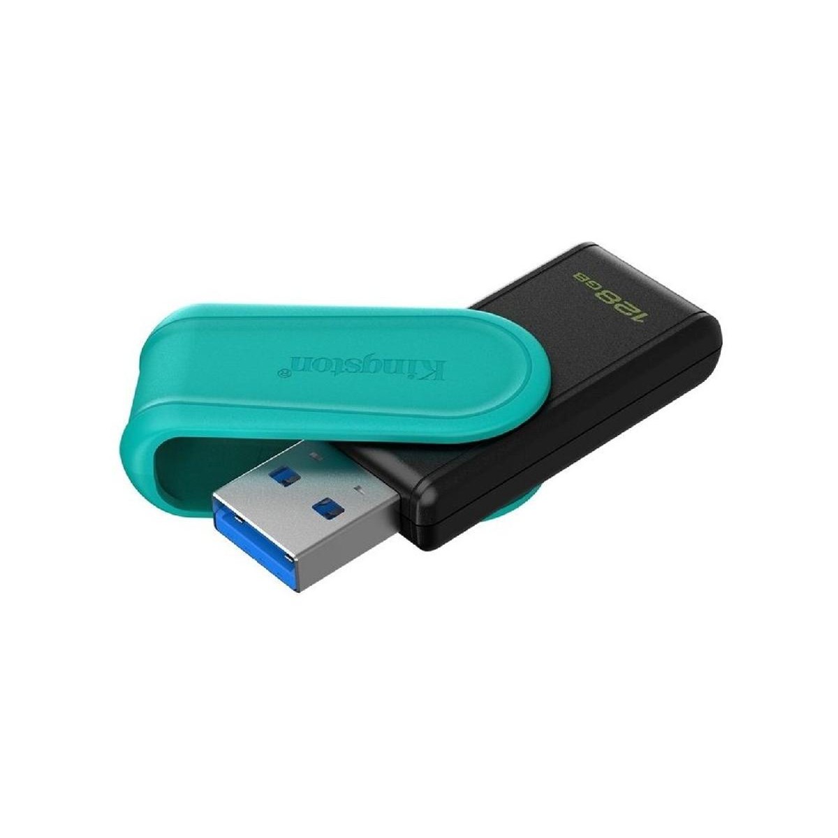 Kingston DataTraveler Exodia S 128GB USB Stick 3.2 Gen 1 Black/Turquoise {DTXS/128GB) Kingston DataTraveler Exodia S 128GB USB Stick 3.2 Gen 1 Black/Turquoise {DTXS/128GB)