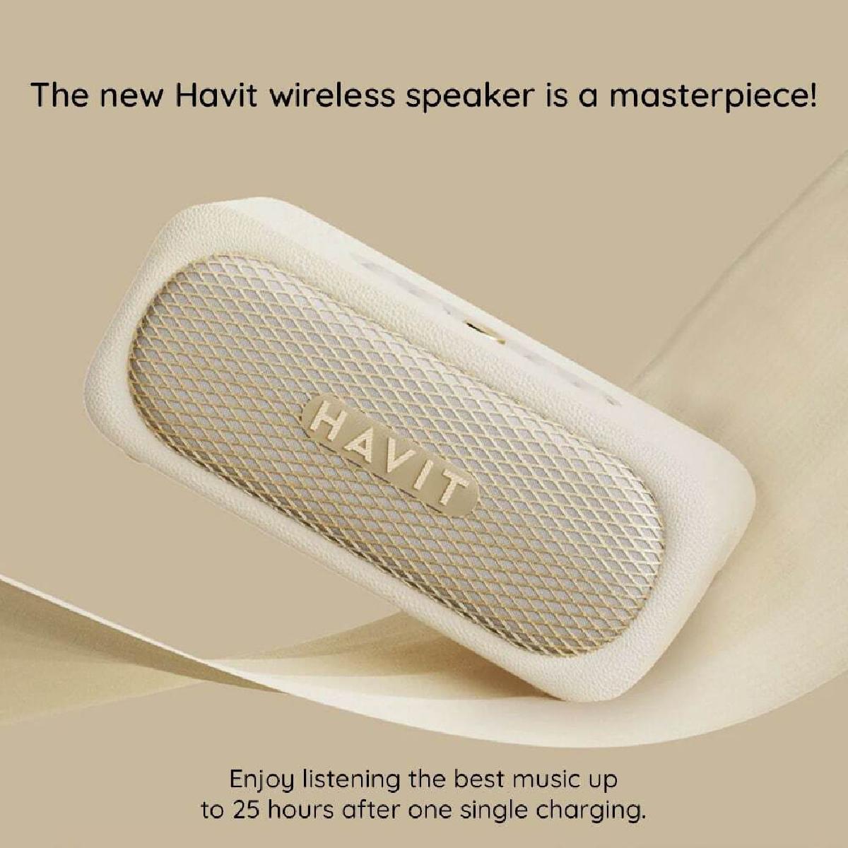 Havit SK905BT Classic I Ηχείο Bluetooth 20 watt beige Havit SK905BT Classic I Ηχείο Bluetooth 20 watt beige
