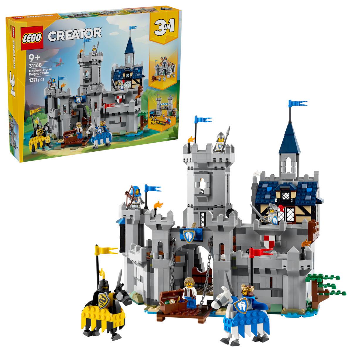 LEGO® Creator 3in1 Medieval Horse Knight Castle (31168) LEGO® Creator 3in1 Medieval Horse Knight Castle (31168)