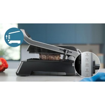 Philips HD6301/90 Ηλεκτρική Τοστιέρα Γκριλιέρα 2200 watt inox Philips HD6301/90 Ηλεκτρική Τοστιέρα Γκριλιέρα 2200 watt inox