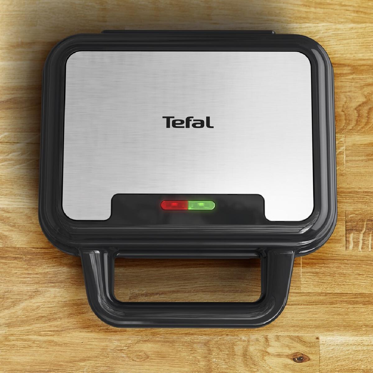 Tefal UltraCompact 3in1 SW383D10  τοστιέρα βαφλιέρα 700 watt με 3 set Αποσπώμενες Πλάκες black inox