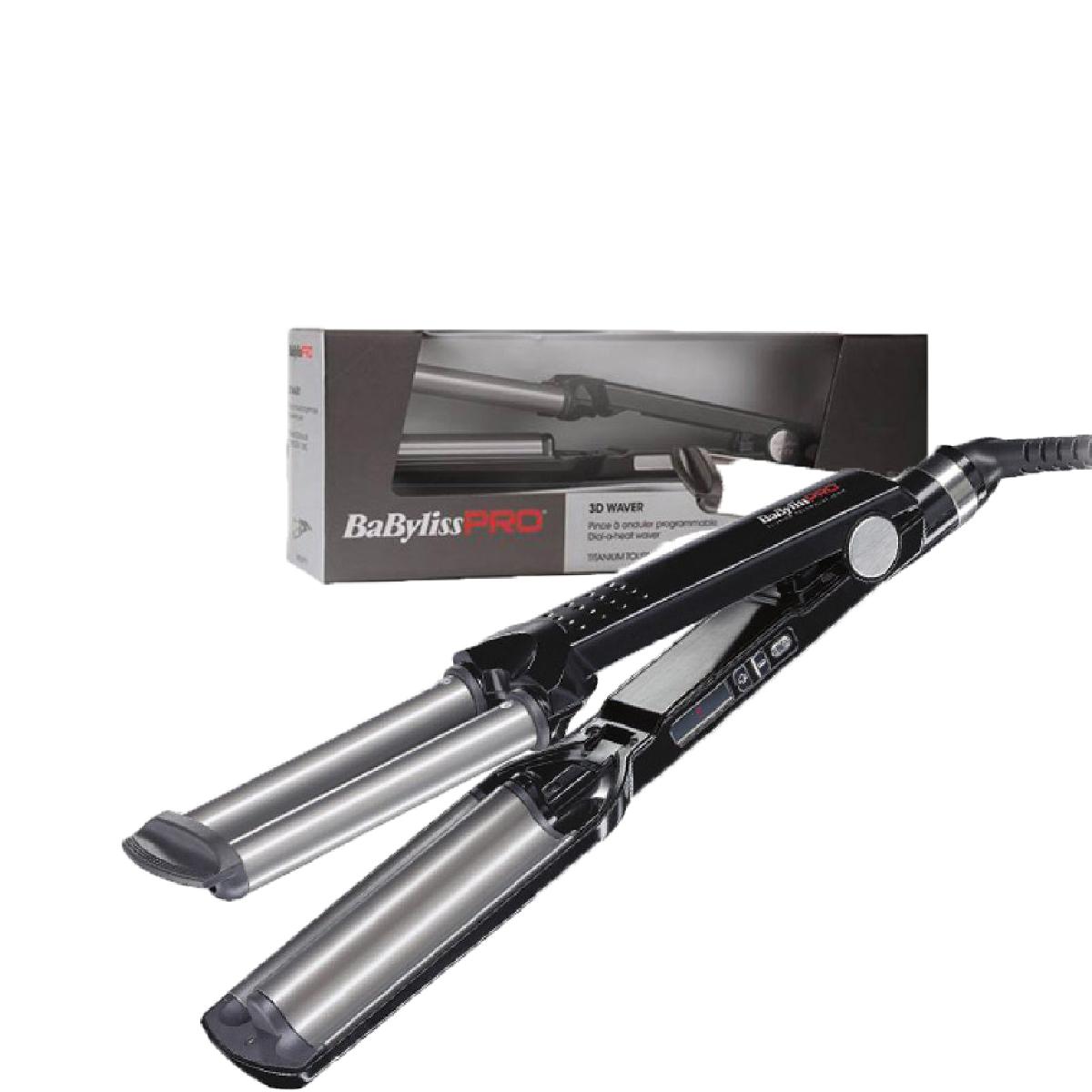 BaByliss Pro BAB2369TTE Ionic 3D Waver Curling επαγγελματικό τριπλό ψαλίδι μαλλιών 79 watt BaByliss Pro BAB2369TTE Ionic 3D Waver Curling επαγγελματικό τριπλό ψαλίδι μαλλιών 79 watt