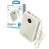 Vention Power Bank 10000mAh 22.5W με USB-A & USB-C beige (FKAN0-C)