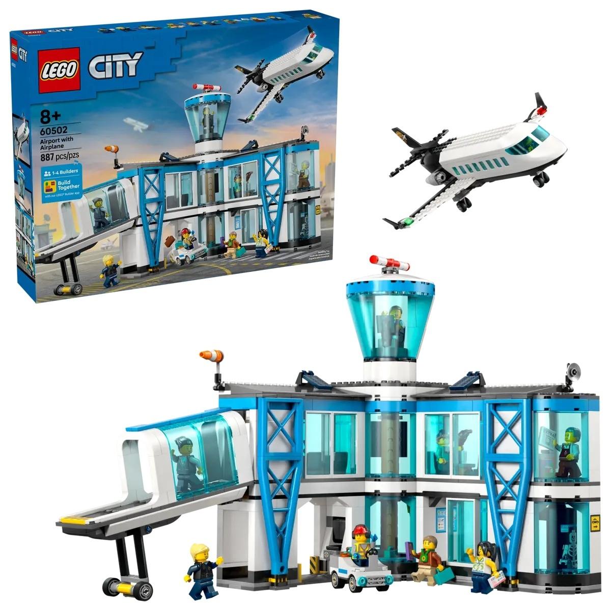 LEGO® City Airport With Airplane (60502)